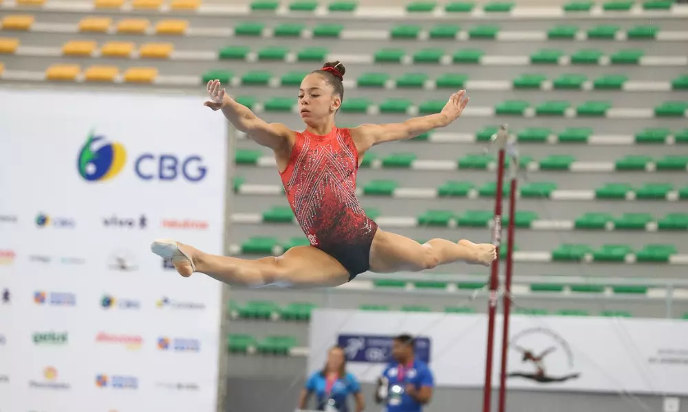 Isabel Aguilar no Brasileiro de ginástica artística - All-Around