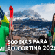 Montagem com fotos de Nicole Silveira e Lucas Pinheiro Braathen que irão participar dos Jogos Olímpicos de Inverno Milão-Cortina 2026