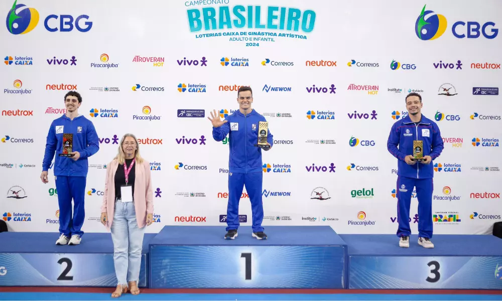 pódio individual geral