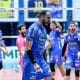 Jogador do Vôlei Renata durante a final do Paulista contra o Suzano
