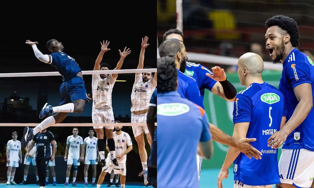 Minas x Cruzeiro vôlei masculino superliga masculina de vôlei superliga de vôlei masculino ao vivo