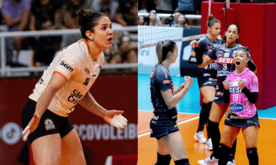 Osasco e Sesi Bauru, finalistas do Paulista Feminino de vôlei (Carolina Oliveira/Osasco e Poly Grafando/Sesi Bauru)