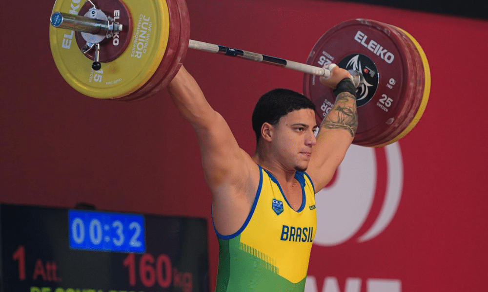 Matheus Pessanha, no Mundial sub-20 de levantamento de peso Pan-Americano Sub-20 de levantamento de peso LPO