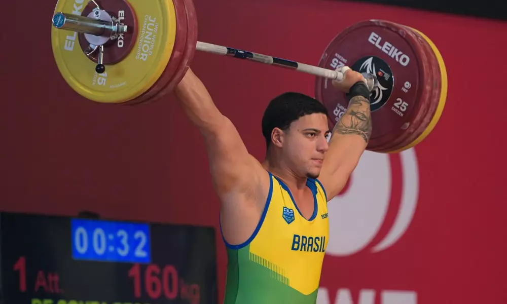 Matheus Pessanha, no Mundial sub-20 de levantamento de peso Pan-Americano Sub-20 de levantamento de peso LPO