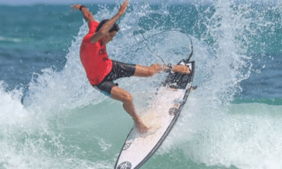 Pernambucano Luan Ferreyra pega onda na Taça Brasil de Surfe
