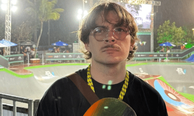 Vilmer Backman, atleta do paraskate presente no