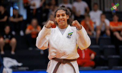 Dandara Camilo no Mundial Júnior de judô