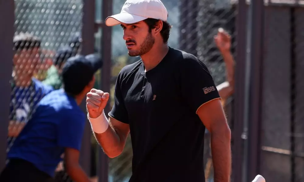 Gustavo Heide comemora ponto no Challenger de Buenos Aires, challenger de são paulo, João Lucas Reis challenger de são paulo