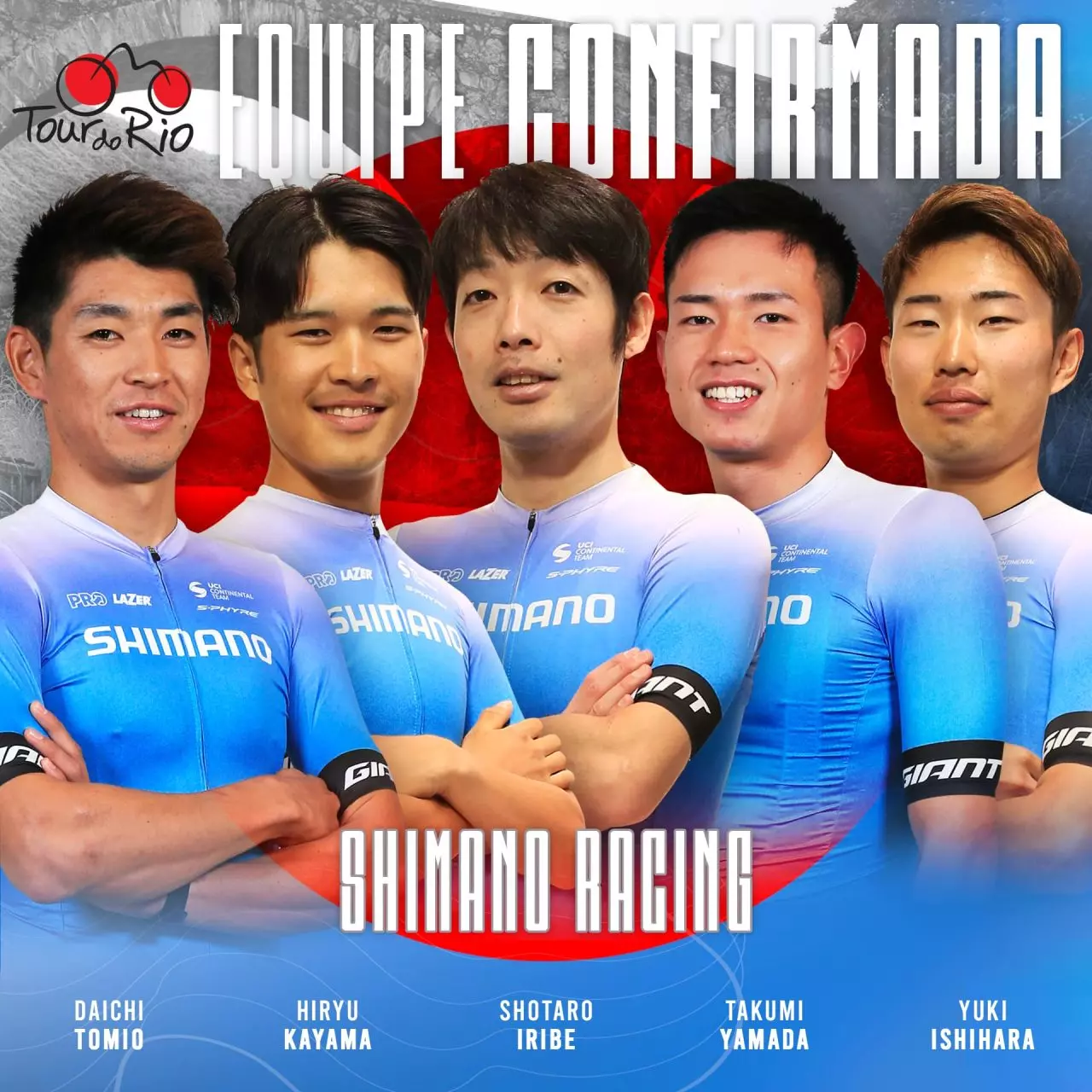 tour do rio ciclismo estrada Shimano Racing Team equipes