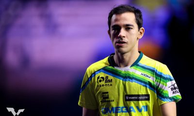Hugo Calderano WTT Champions de Frankfurt de tênis de mesa smash Singapura