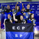Time do Pinheiros, que conquistou o Paulista de natação