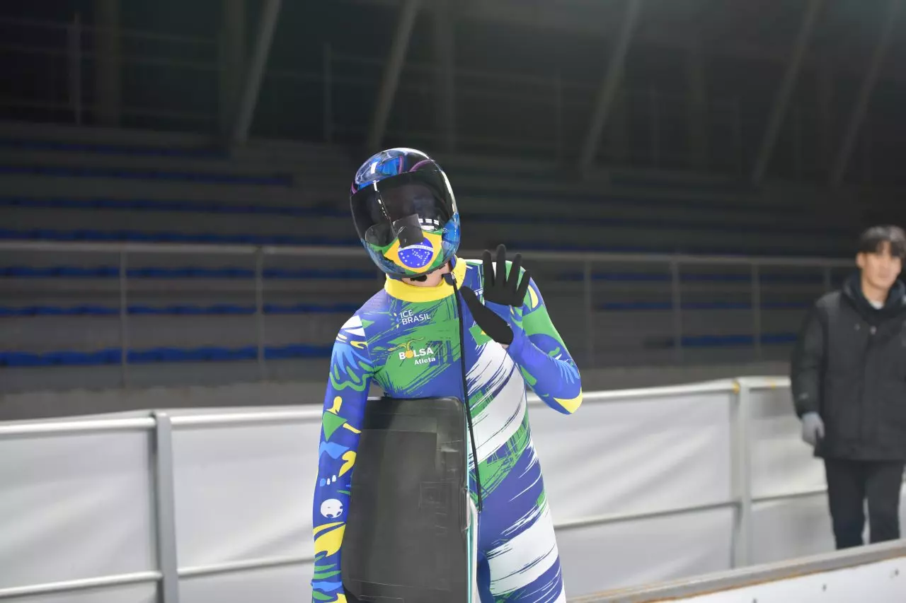 Nicole Silveira Copa da Ásia skeleton