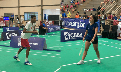 Arthur Pomoceno e Jeisiane Alves, principais cabeças de chave e finalistas da Etapa de Palmas do Circuito Nacional (Fotos: Victor Fardin/CBBd)