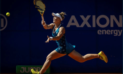 Laura Pigossi em partida do WTA 125 de Buenos Aires (Sergio Llamera/IEB+ Argentina Open WTA)