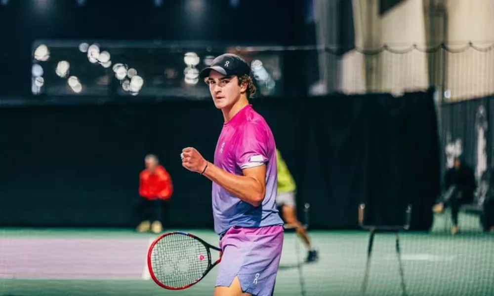 João Fonseca no Challenger de Lyon Next Gen ATP Finals tênis