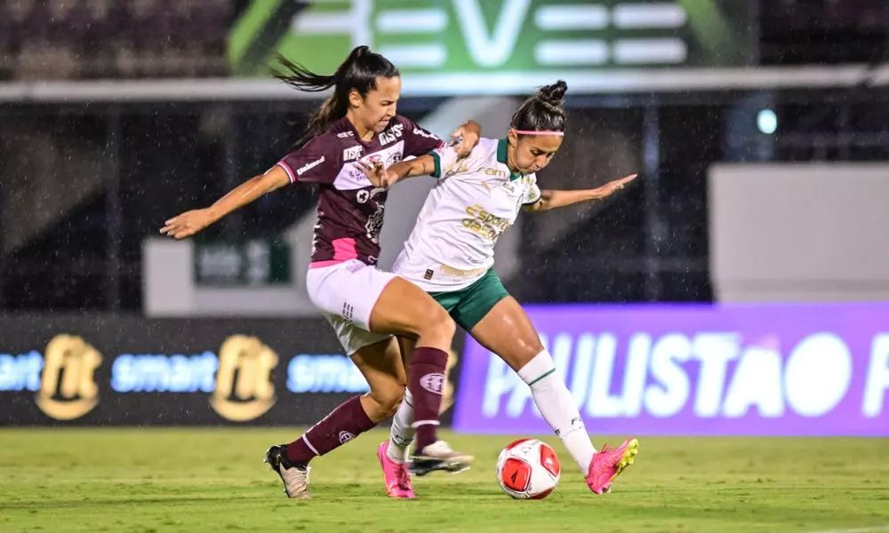 Palmeiras e Ferroviária empataram em 1 a 1 no jogo de ida da semifinal do Campeonato Paulista de futebol feminino