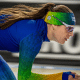 Julia de Vos compete pelo Brasil na Fryslancup na Holanda