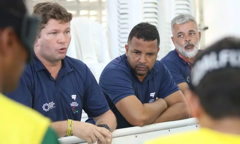 Júlio César Macena Cesinha futebol de cegos novo técnico seleção brasileira de futebol de cegos Fábio Vasconcelos bamba
