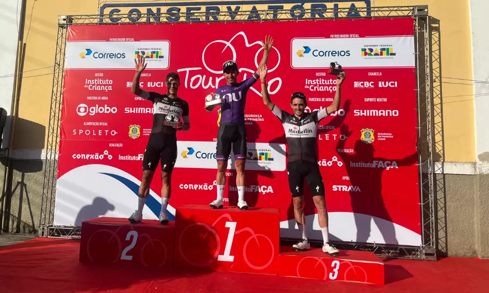 Tour do Rio de ciclismo estrada pódio primeira etapa 1ª etapa