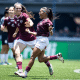 Jogadoras da Ferroviária celebrando gol em vitória na Copinha Feminina (Foto: Jhony Inácio/Ag. Paulistão)
