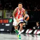 Yago dos Santos, armador do Estrela Vermelha na Euroliga (Reprodução/X/@kkcrvenazvezda), euroliga,