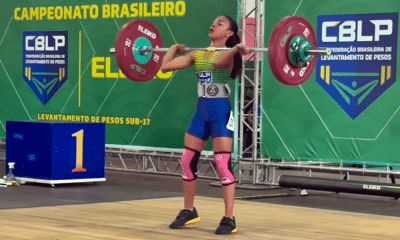 Isanelly Cristina é a esperança do levantamento de peso do Brasil