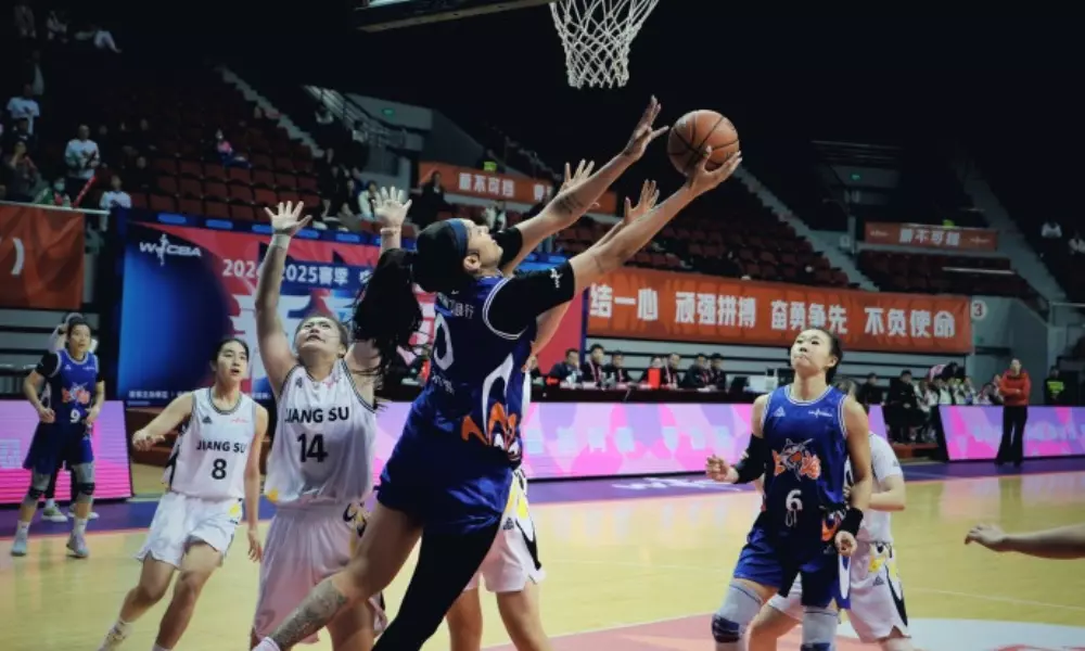 Kamilla Cardoso Shanghai Swordfish na WCBA liga chinesa basquete feminino