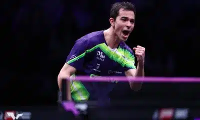 Hugo Calderano X Lin Shidong na Final da Copa do Mundo de tênis de mesa