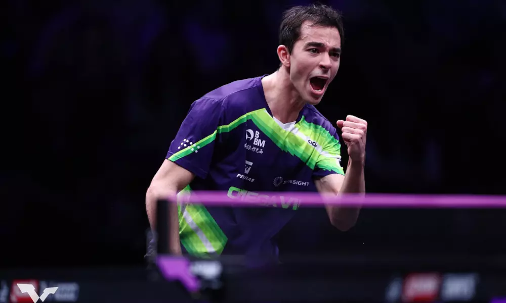 Hugo Calderano X Lin Shidong na Final da Copa do Mundo de tênis de mesa