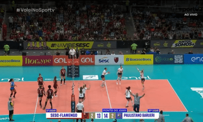 Sesc Flamengo x Paulistano Barueri - Superliga Feminina de vôlei