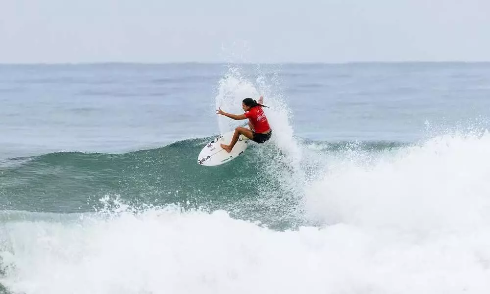 Sophia Medina no Mundial Júnior da WSL, surfe, luana silva