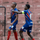 Jogadores do Bahia durante uma partida da Copinha, que também é jogada por Guarani, Água Santa e Ferroviária