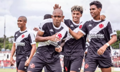 Jogadores do Vasco na Copinha