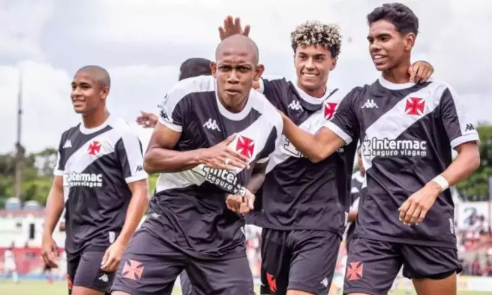Jogadores do Vasco na Copinha