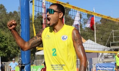 Leonardo e Luciano Vôlei de Praia Sul-Americano