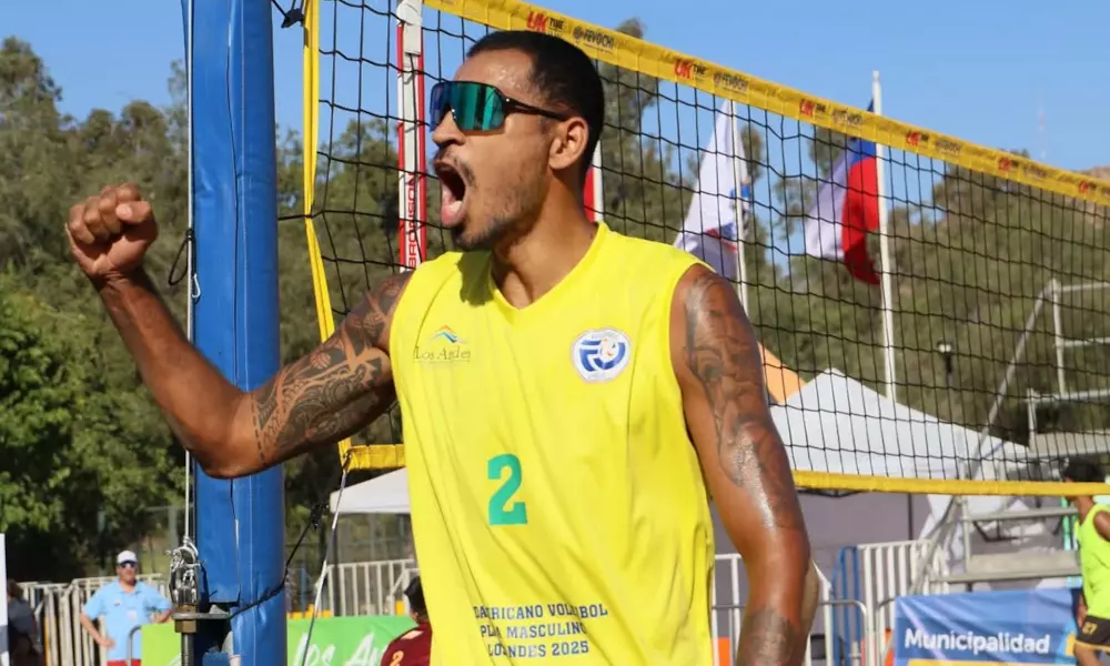 Leonardo e Luciano Vôlei de Praia Sul-Americano