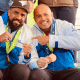 Edson Bindilatti e Edson Martins na Copa América de bobsled
