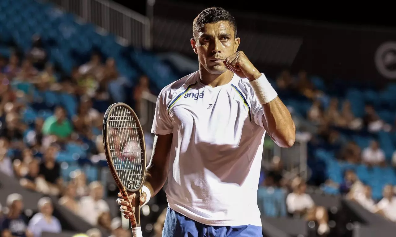 Thiago Wild, Thiago Monteiro, Felipe Meligeni, Gustavo Heide, Rio Open
