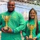 Ana Carolina Azevedo e Welington Morais, o Maranhão Brasil Atletismo Sul-Americano Indoor