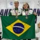 Brasileiros Arthur Wolff Pietra Brazolin