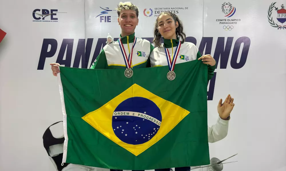 Brasileiros Arthur Wolff Pietra Brazolin