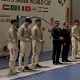 Brasil Érico Patto Dylan Ikuno Fellipe Bento Copa do Mundo Júnior de Almaty Foto: CBE
