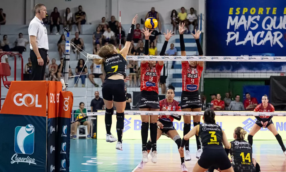 Dentil Praia Clube x Sesi Bauru - Superliga Feminina