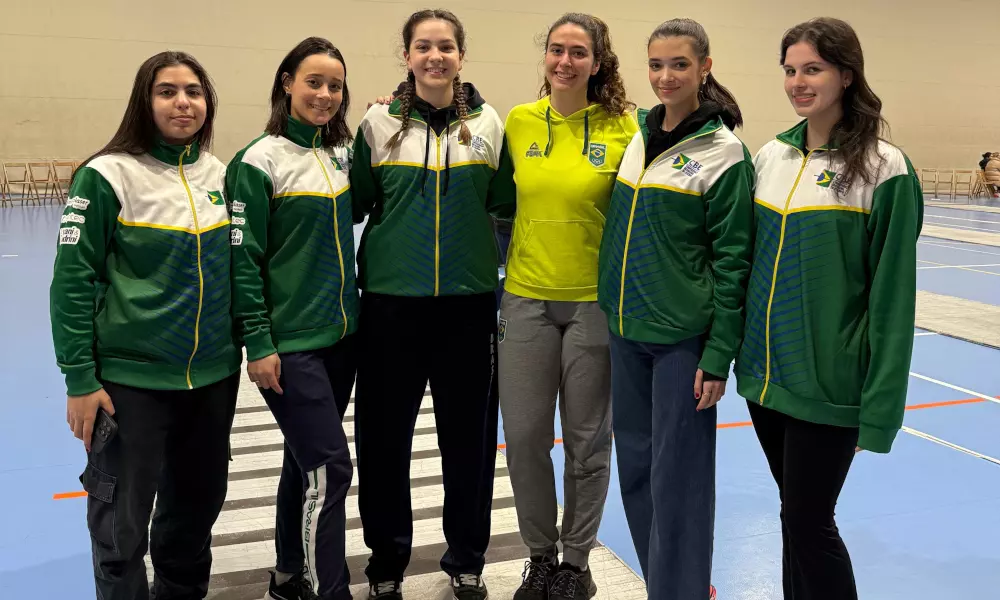 Brasileiros - Equipe Brasil Etapa Barcelona Copa do Mundo de Espada