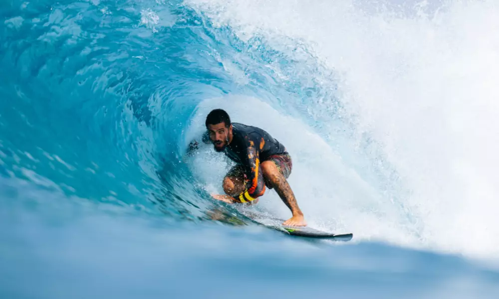 Filipe Toledo na etapa de Abu Dhabi da WSL