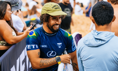 Ian Gouveia na etapa de Pipeline da WSL