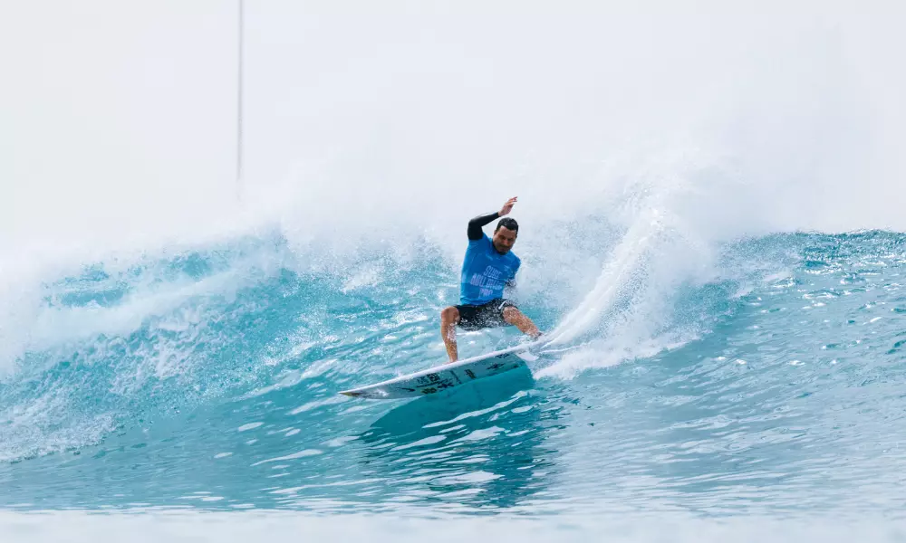 Italo Ferreira na etapa de Abu Dhabi da WSL