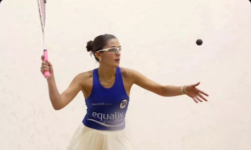 Laura Silva no Sul-Americano Juvenil de Squash