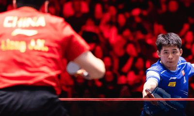 Lin Shidong no WTT Smash Singapura