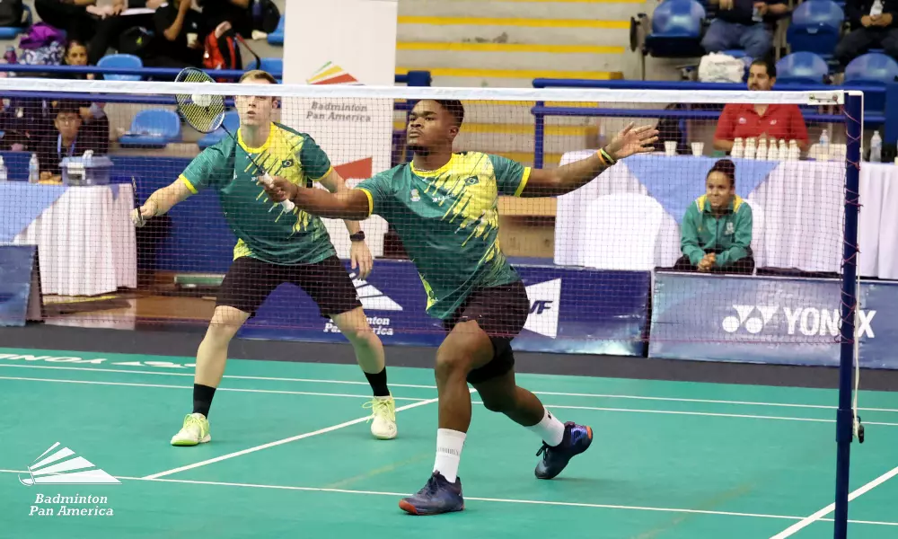 Matheus Voigt e Izak Batalha- Brasil - Copa Pan-Americana Por Equipes de Badminton